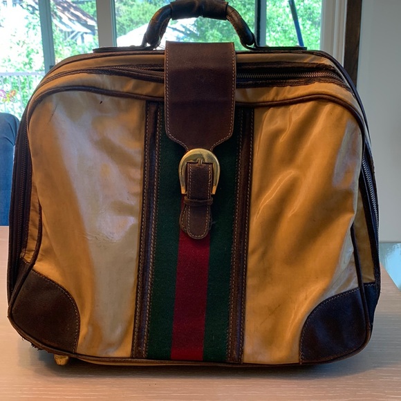 Gucci Handbags - Authentic Gucci Bowler Travel Bag well loved. Has new zippers **make offer**
